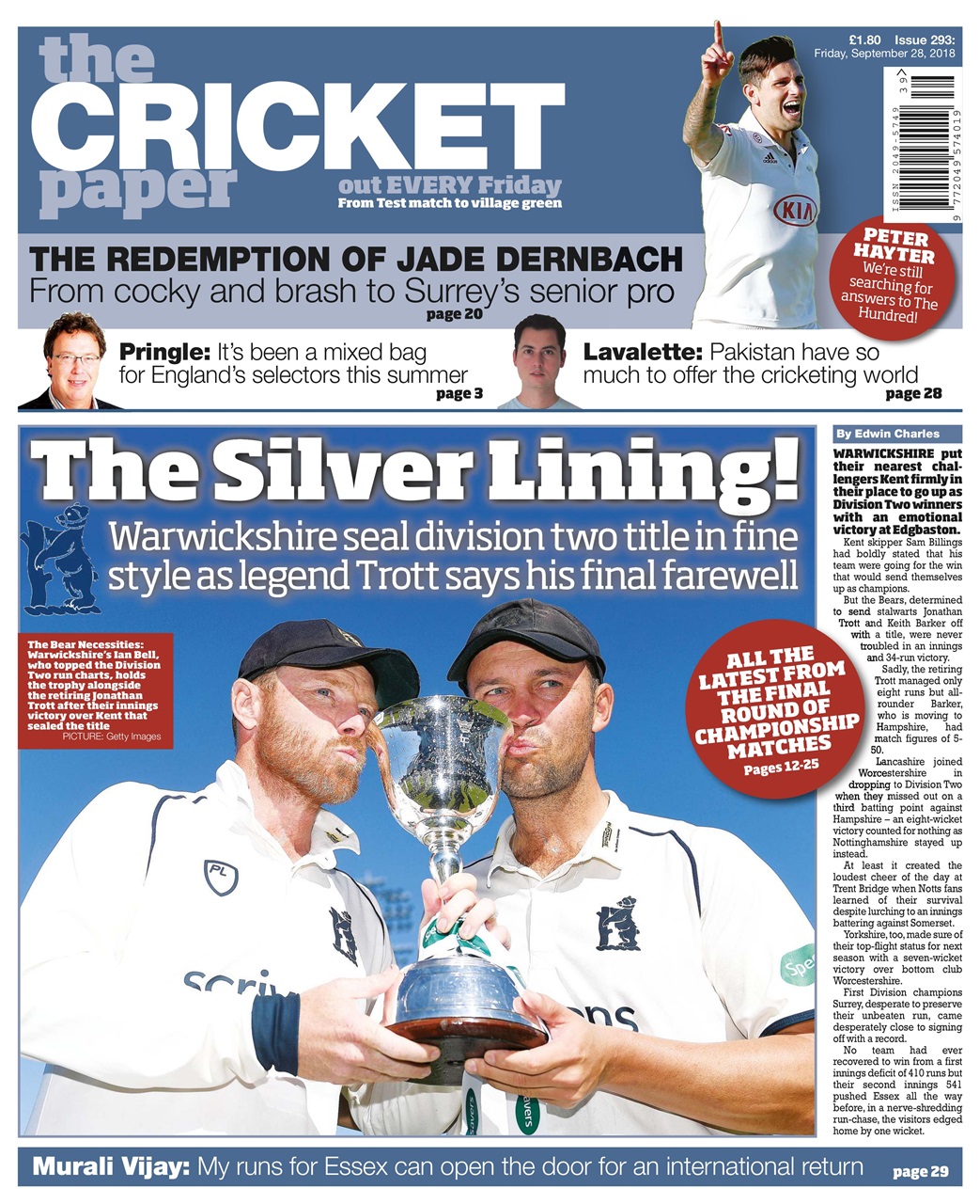The Cricket Paper Preview Pages