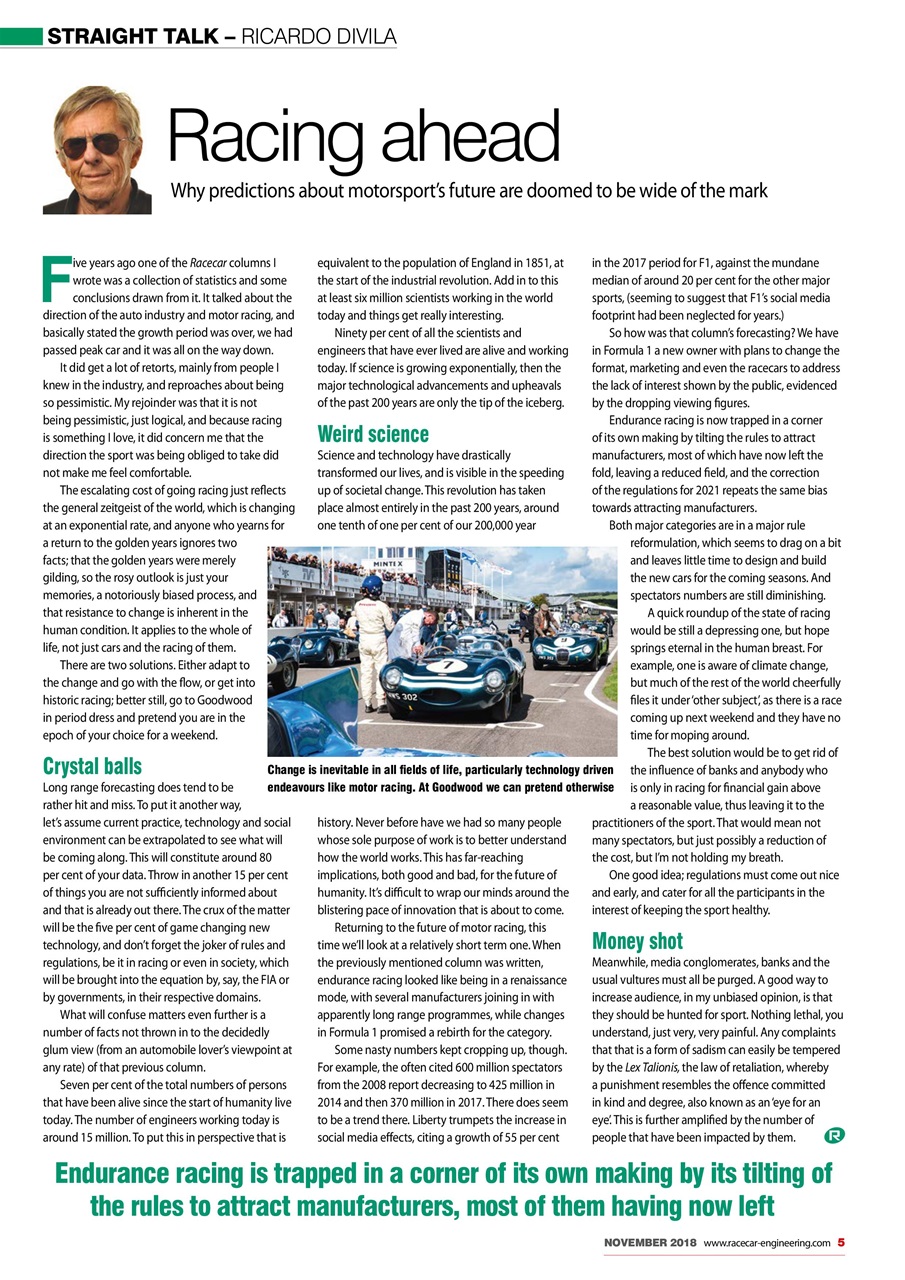 Racecar Engineering Preview Pages