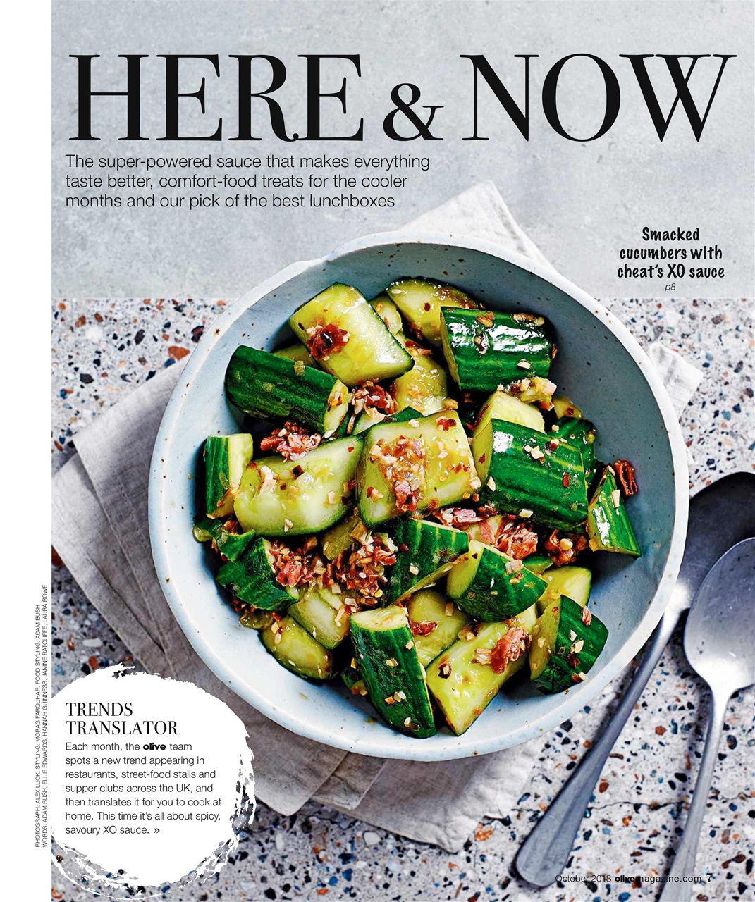 Olive Magazine Preview Pages