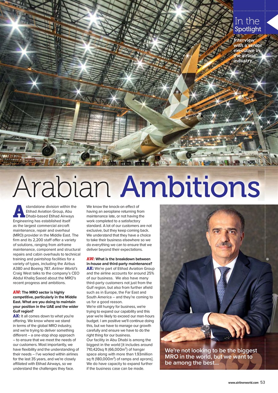 Airliner World Preview Pages