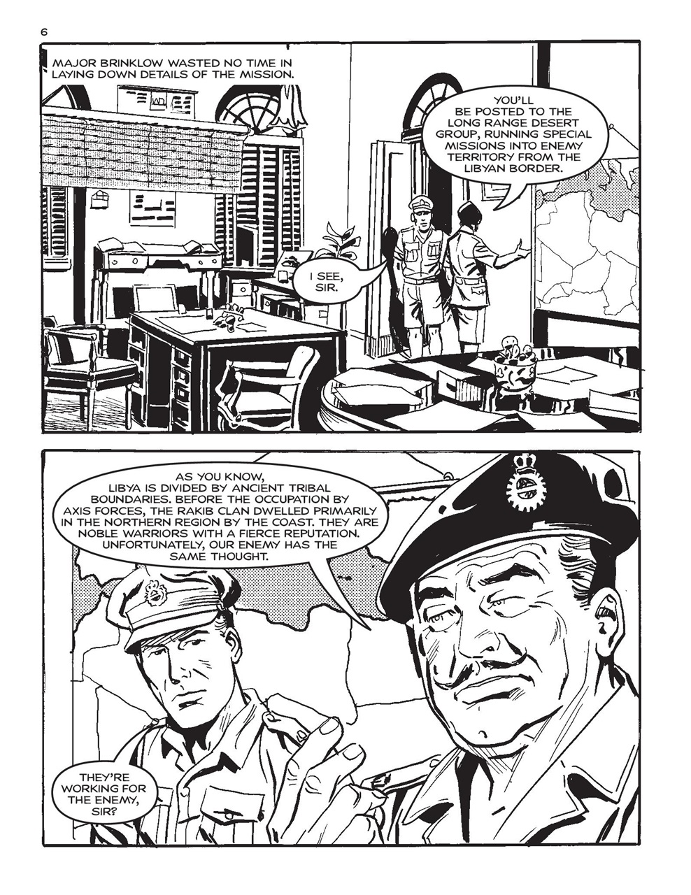 Commando Preview Pages