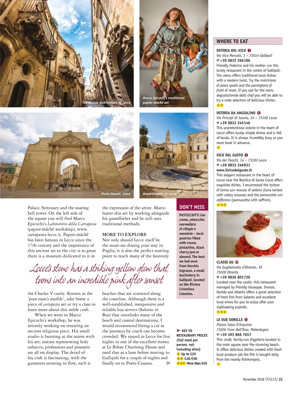 Italia! Preview Pages