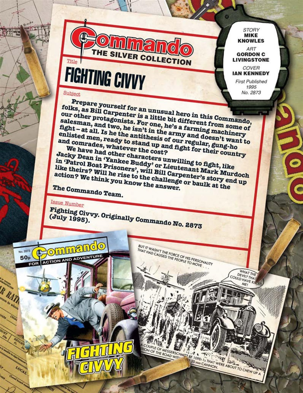 Commando Preview Pages