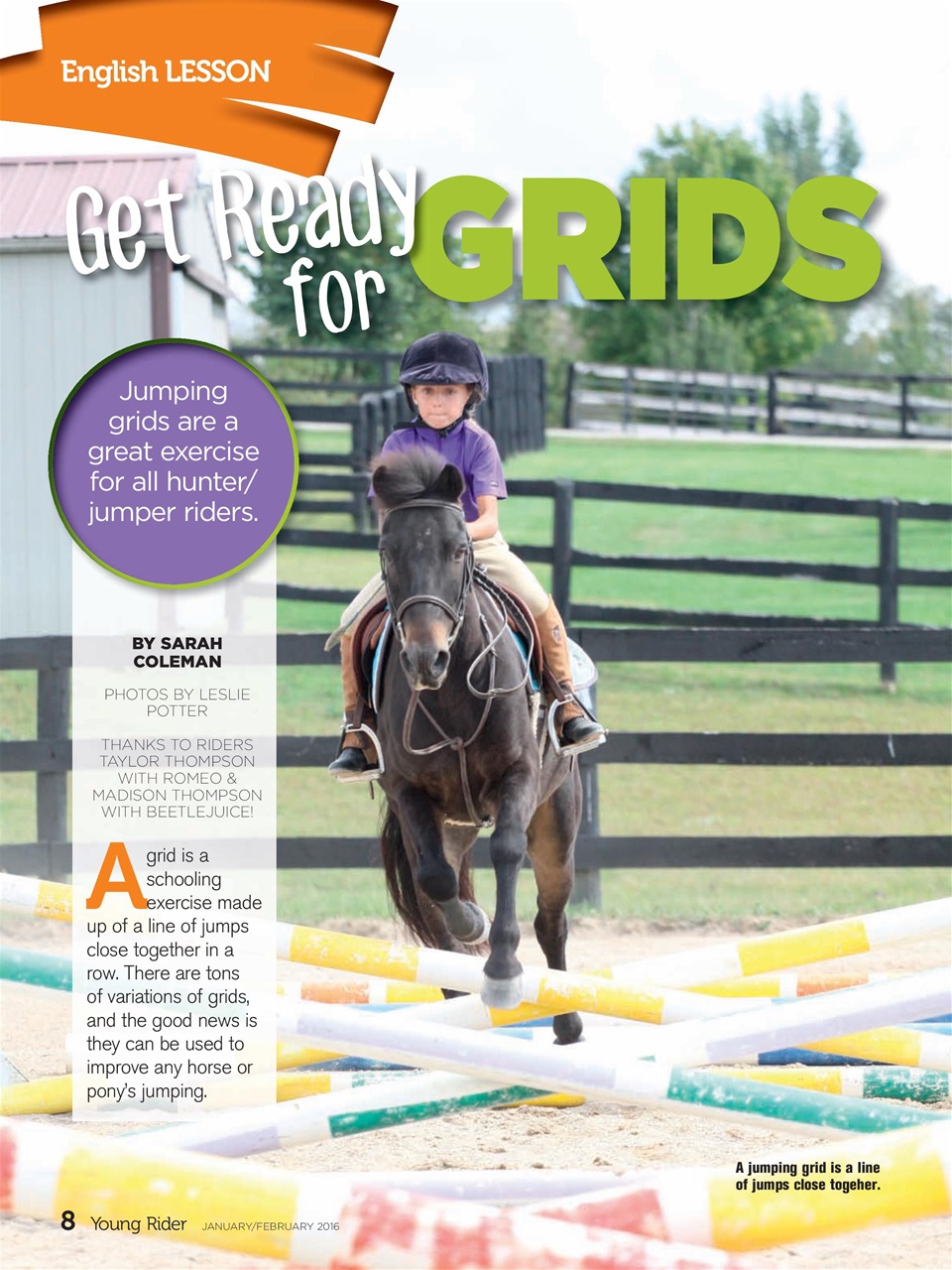 Young Rider Magazine Preview Pages