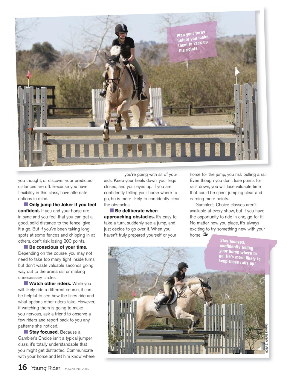 Young Rider Magazine Preview Pages