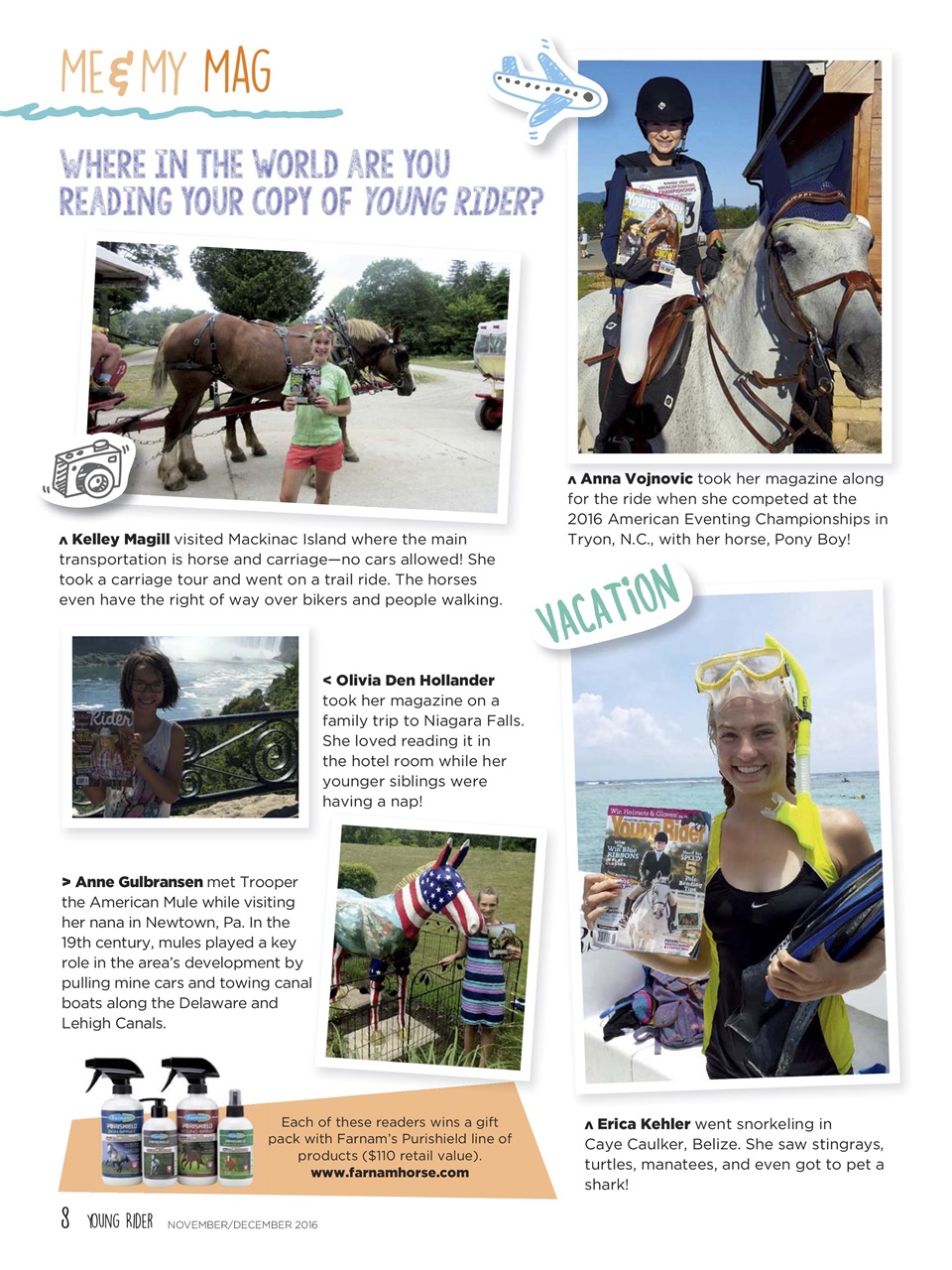 Young Rider Magazine Preview Pages