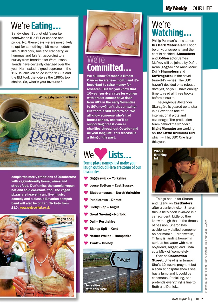 My Weekly Preview Pages