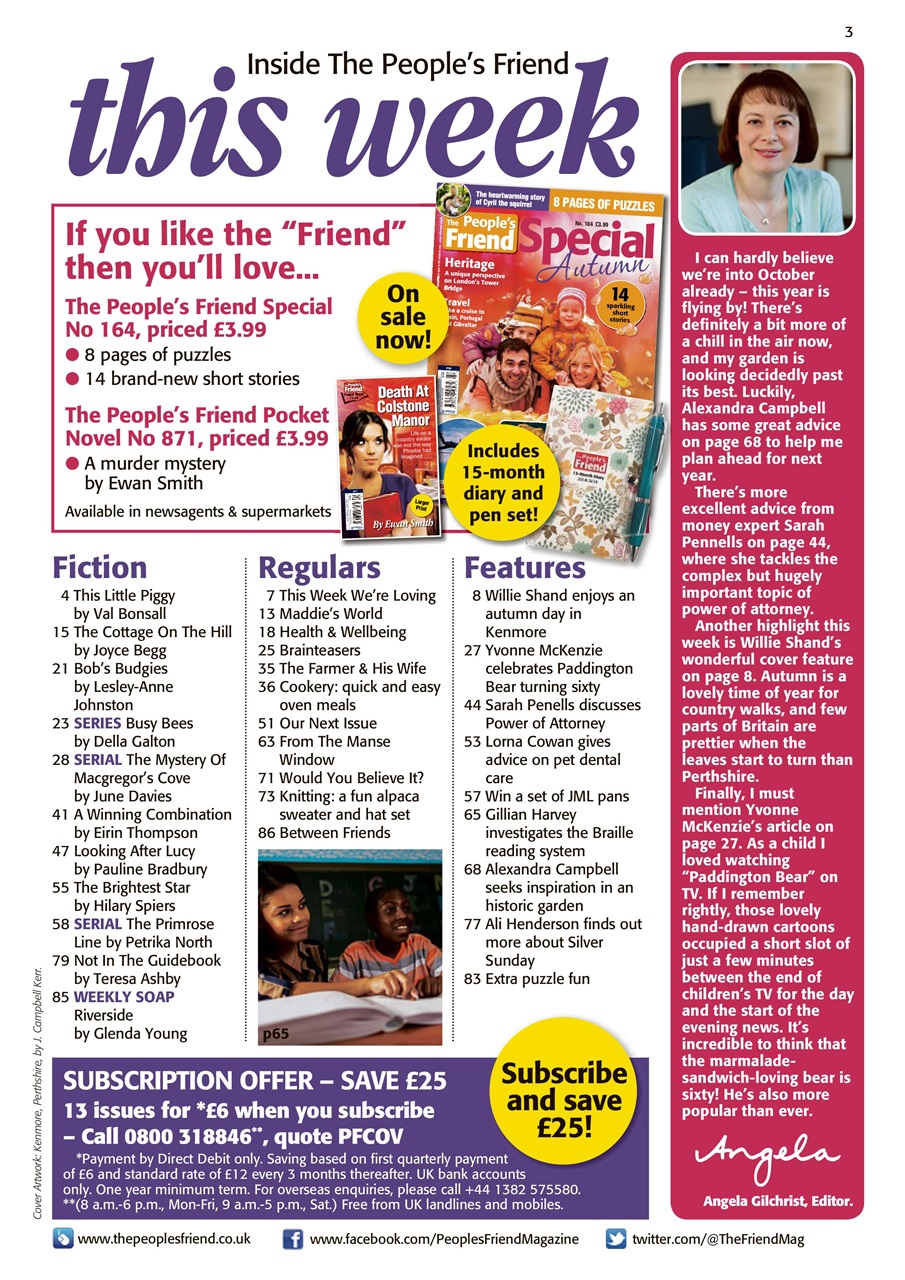 The People’s Friend Preview Pages