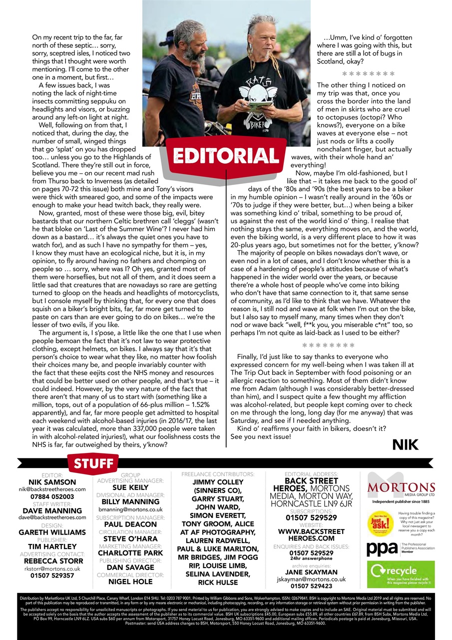 Back Street Heroes Preview Pages
