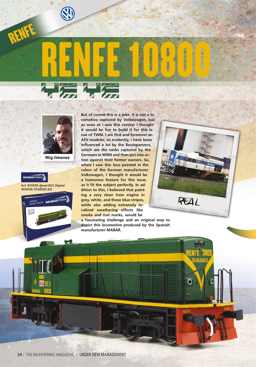 The Weathering Magazine Preview Pages