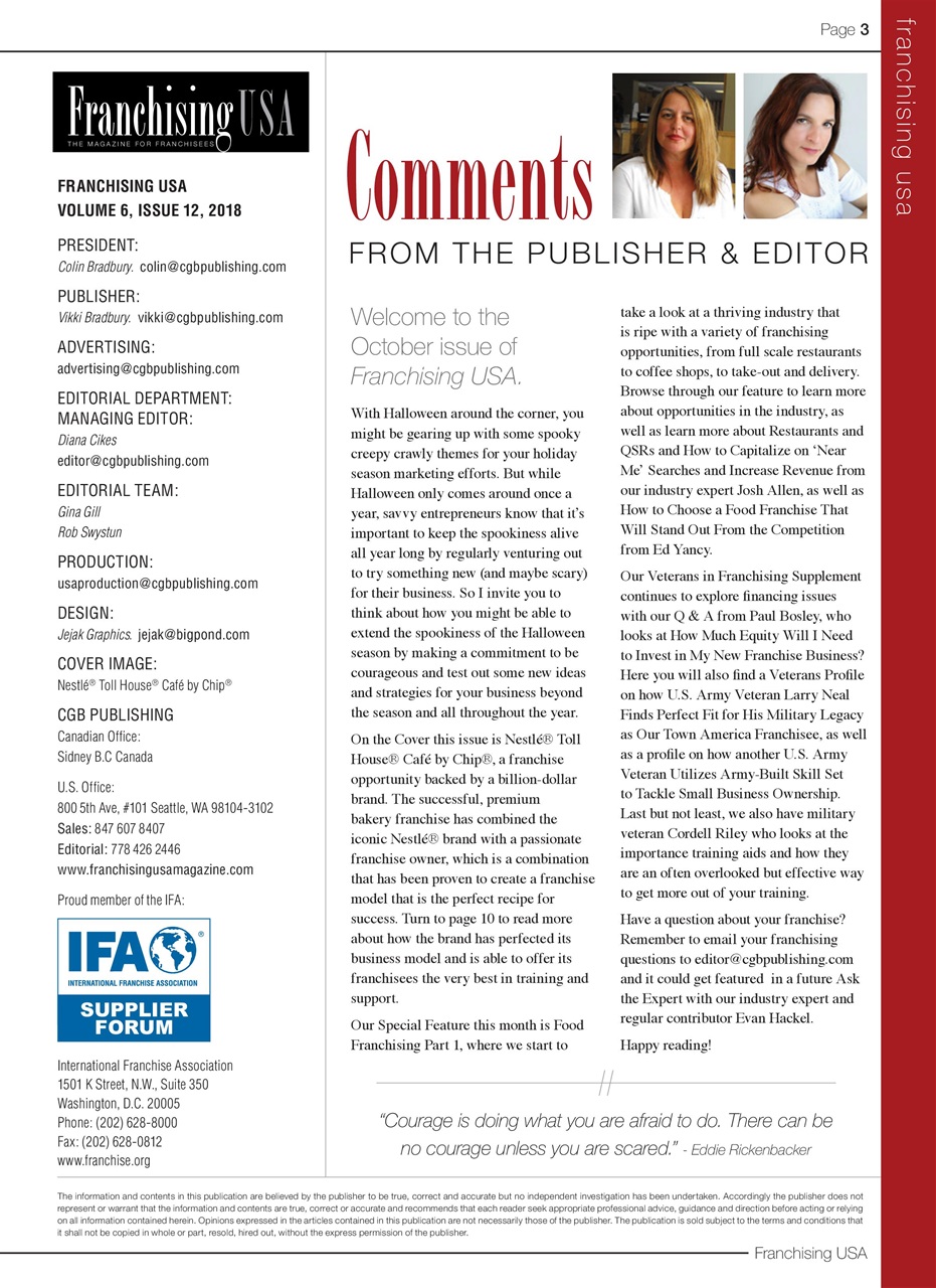 Franchising USA Preview Pages