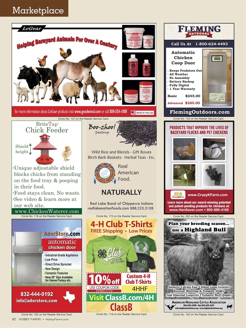 Hobby Farms Magazine Preview Pages