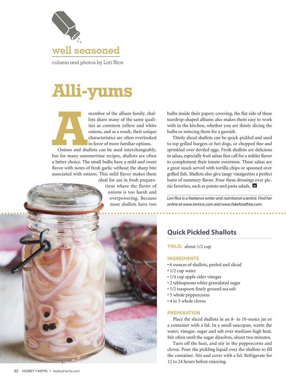 Hobby Farms Magazine Preview Pages