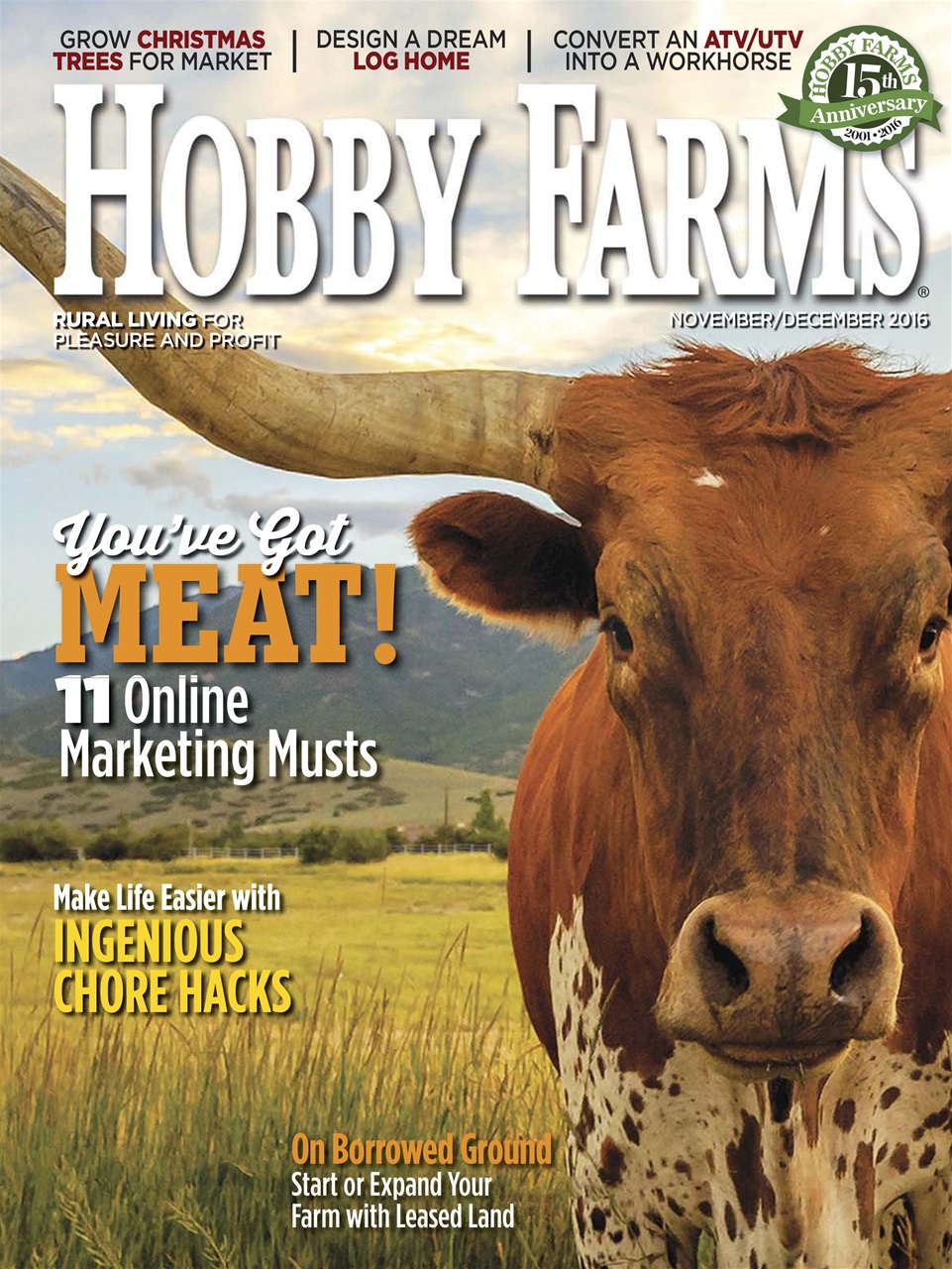 Hobby Farms Magazine Preview Pages