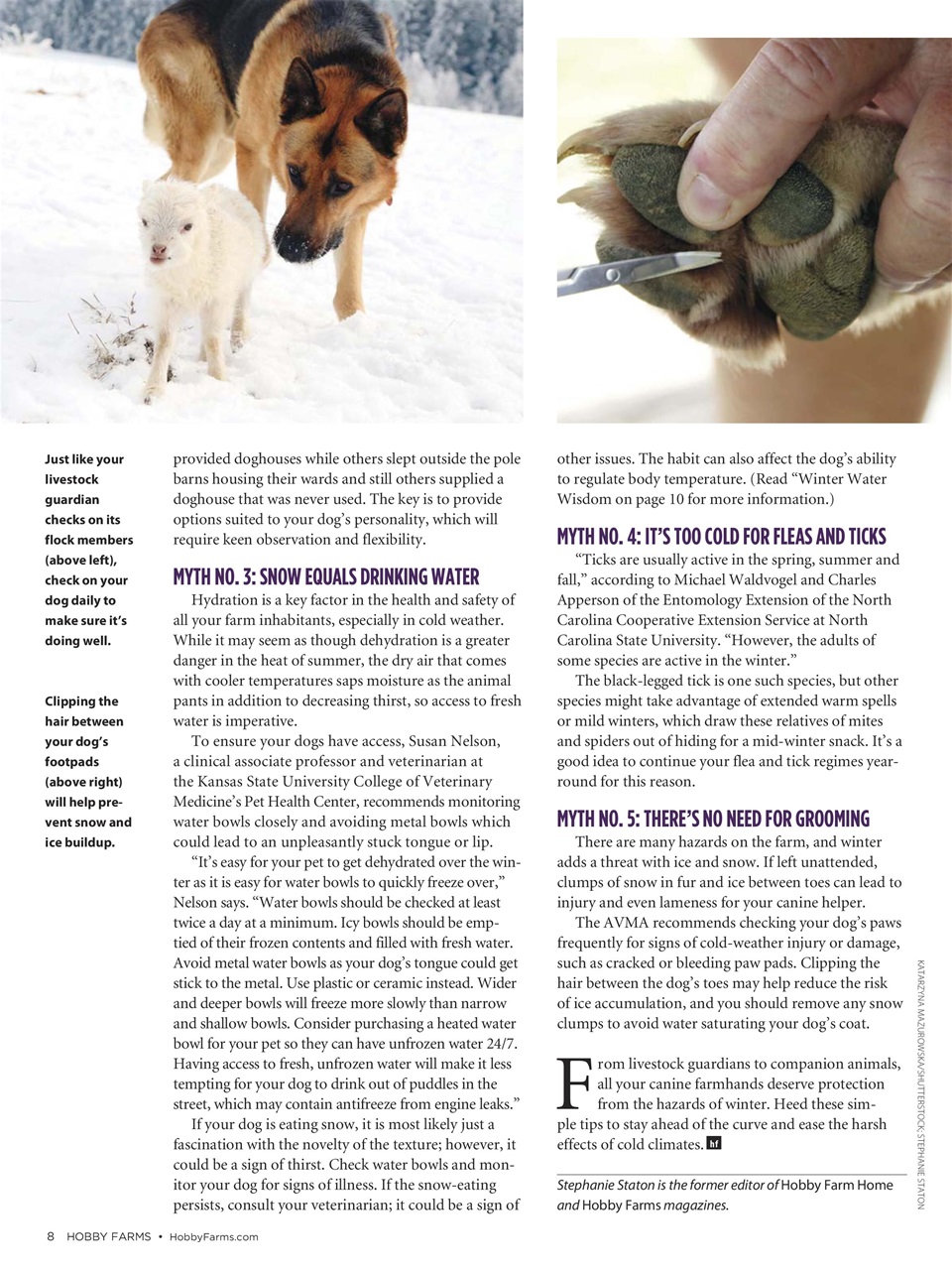 Hobby Farms Magazine Preview Pages