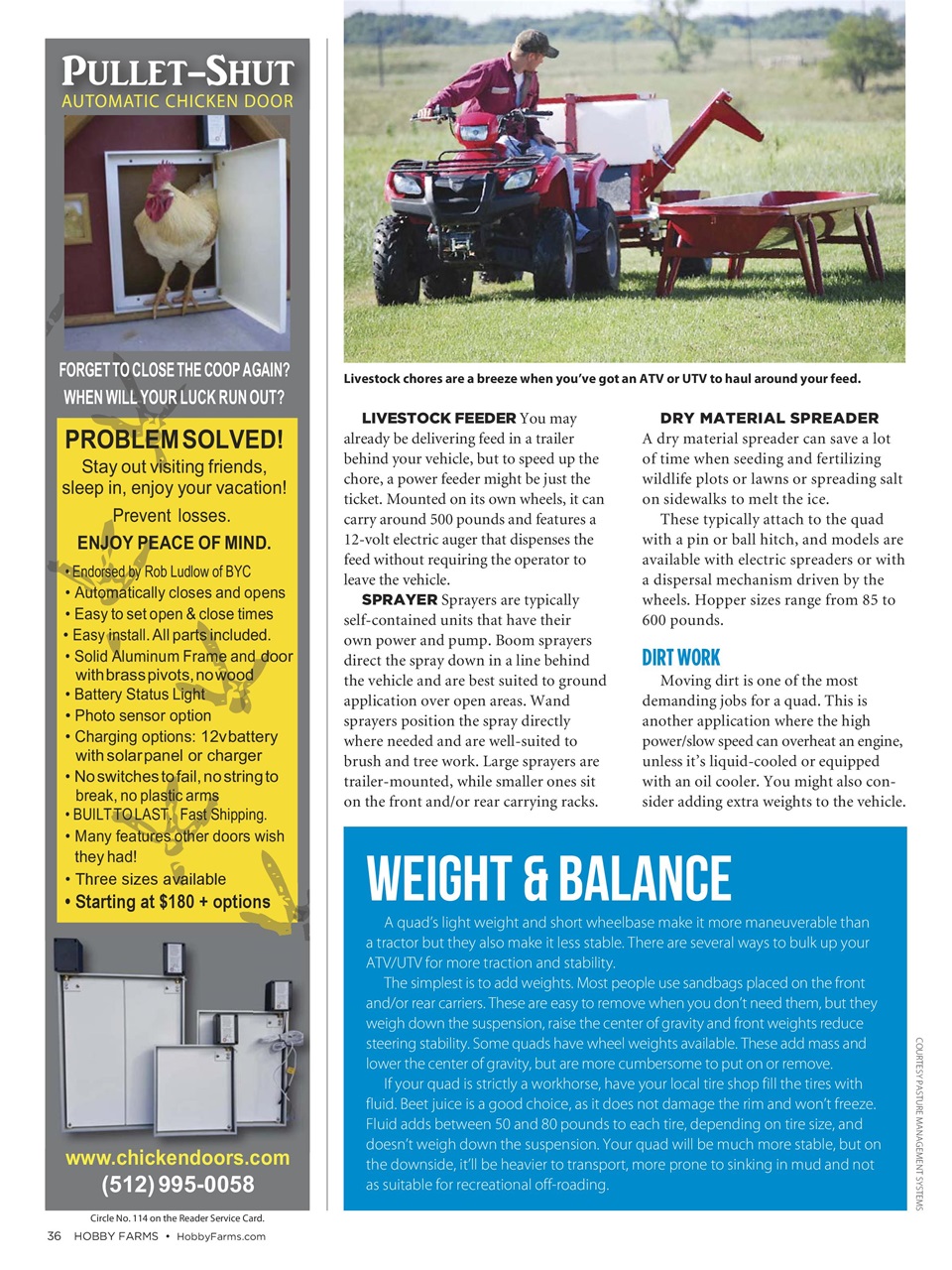 Hobby Farms Magazine Preview Pages