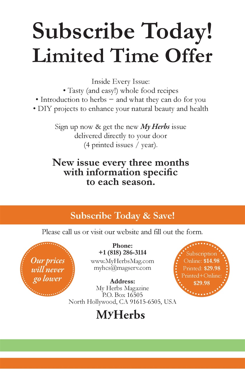 My Herbs Magazine Preview Pages
