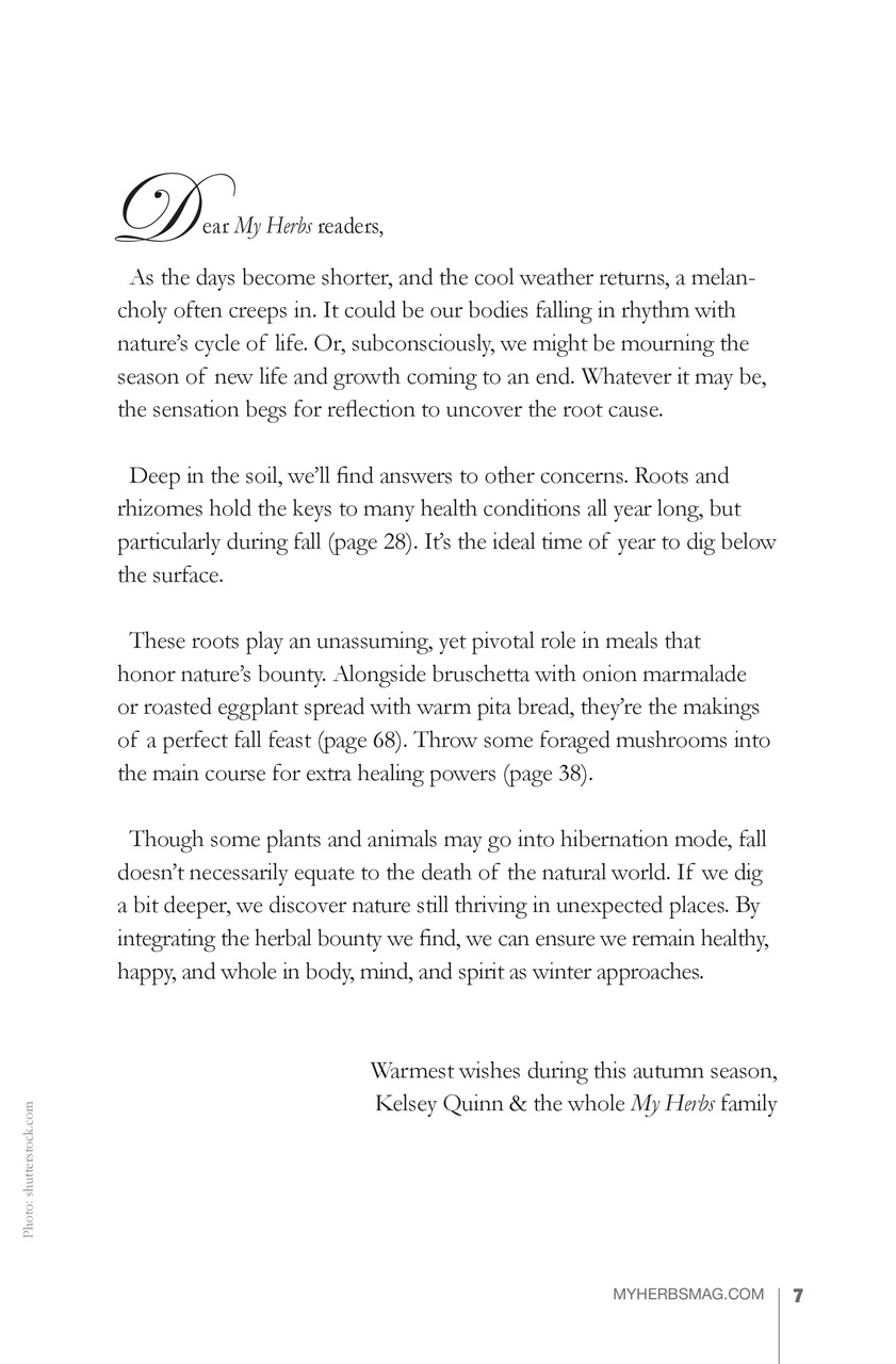 My Herbs Magazine Preview Pages