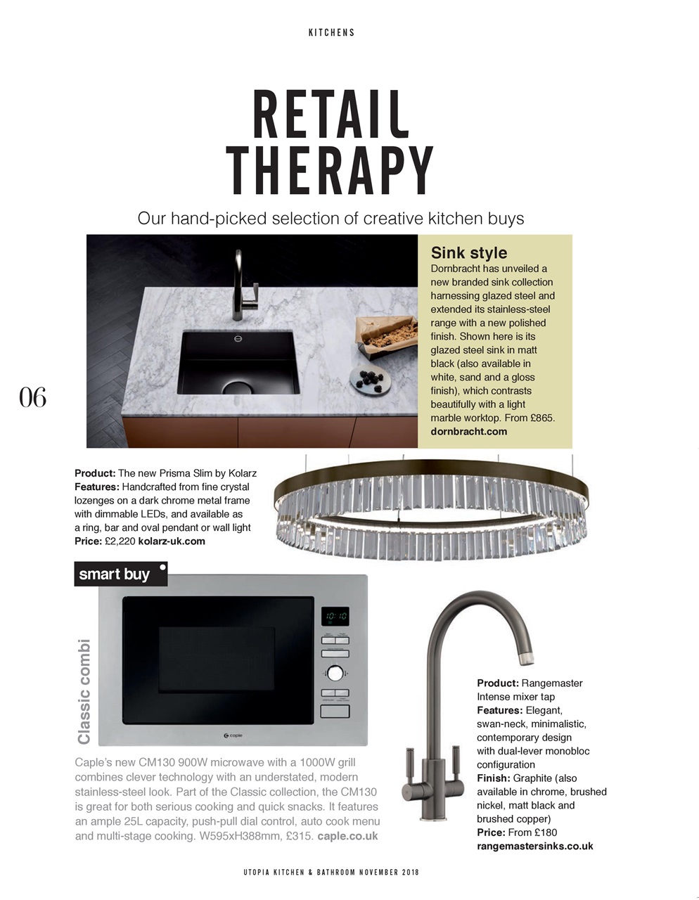 Utopia Kitchen & Bathroom Preview Pages