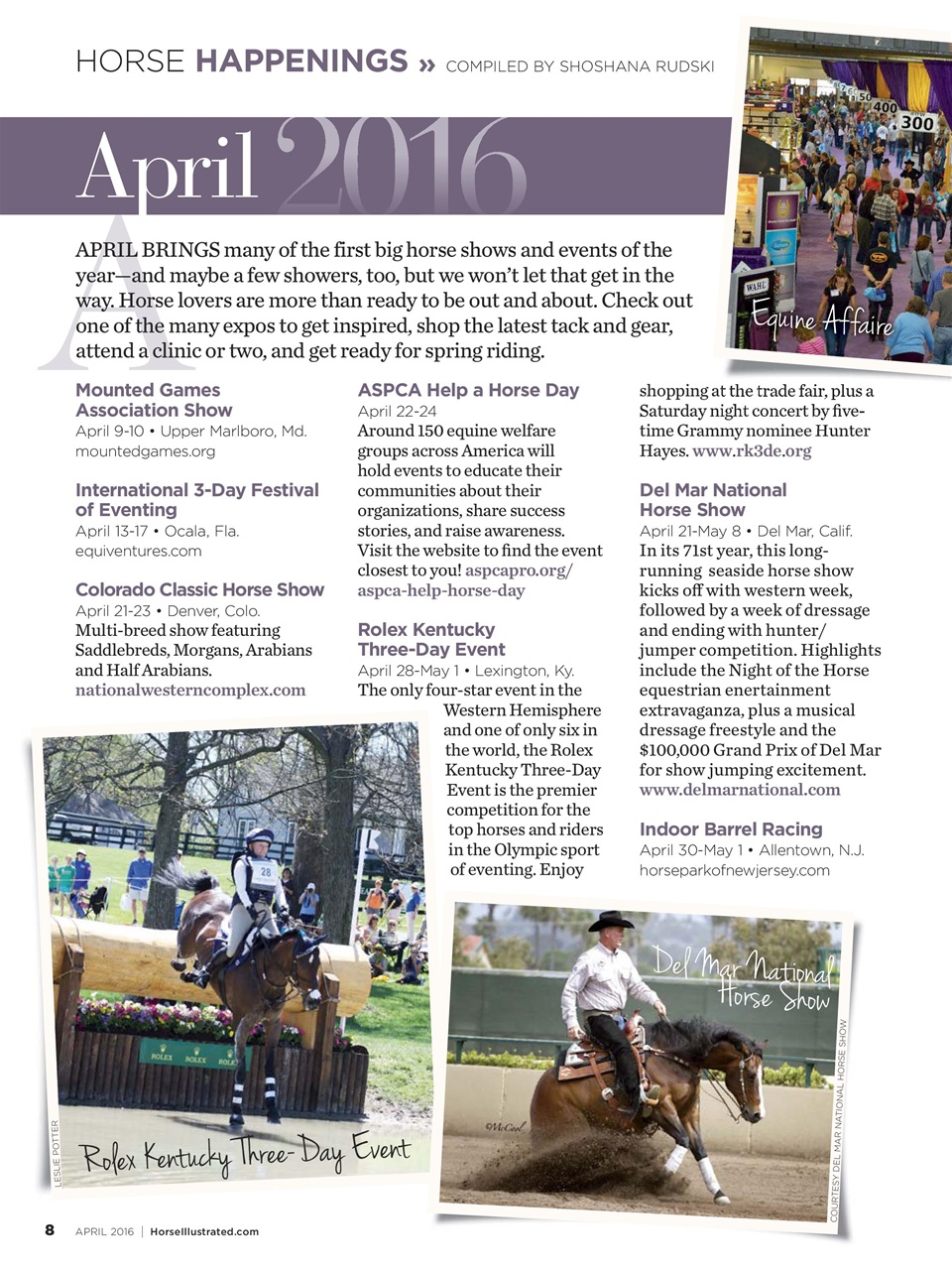 Horse Illustrated Magazine Preview Pages