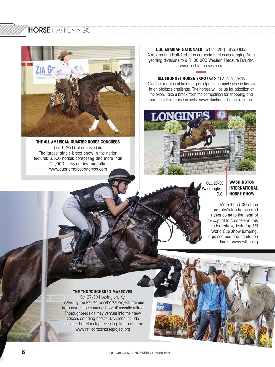 Horse Illustrated Magazine Preview Pages