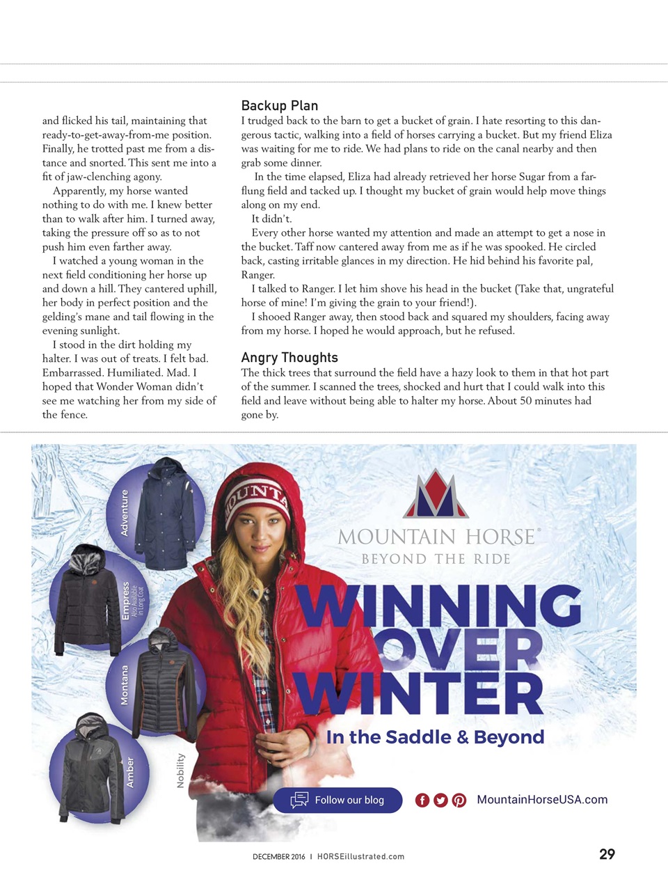 Horse Illustrated Magazine Preview Pages