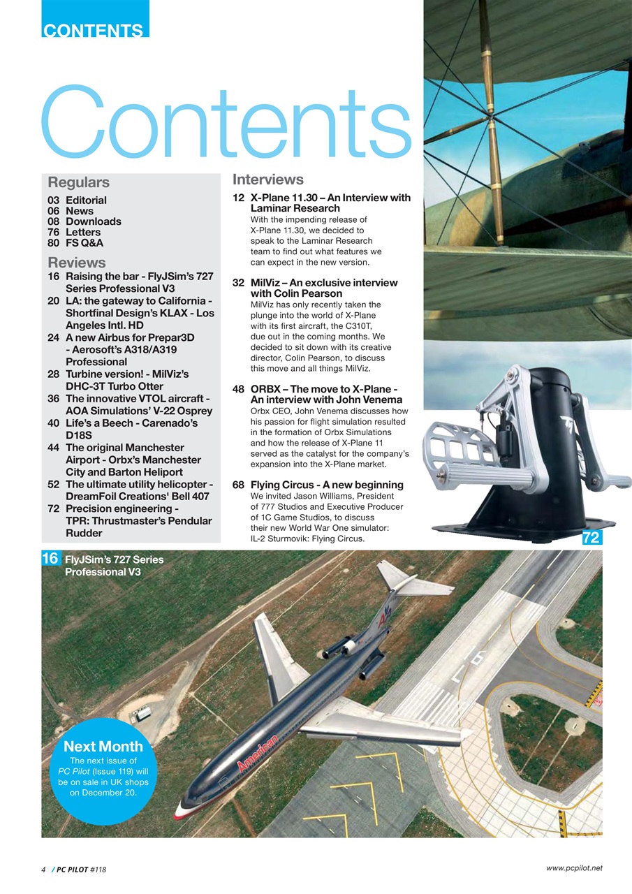 PC Pilot Preview Pages