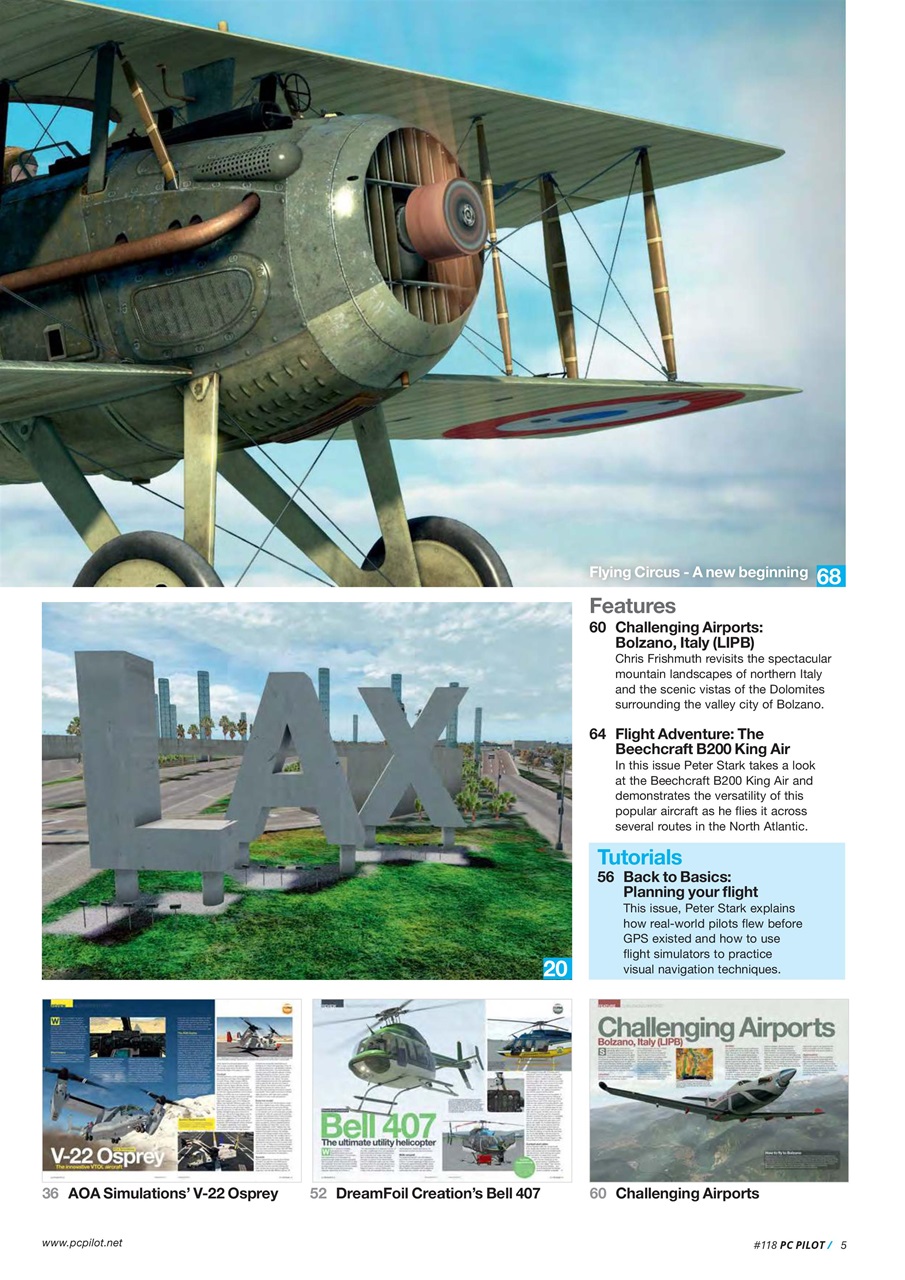 PC Pilot Preview Pages