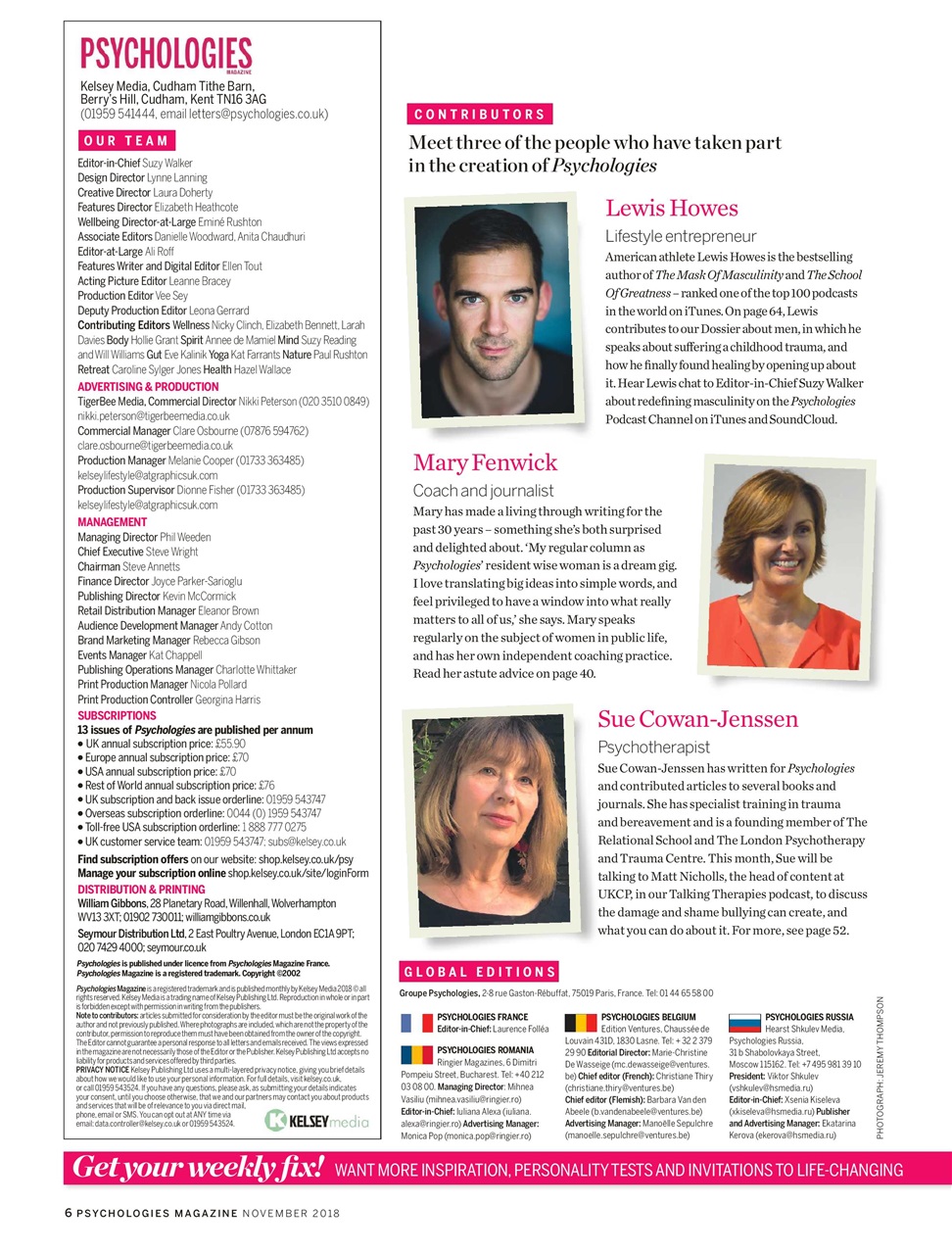 Psychologies Preview Pages