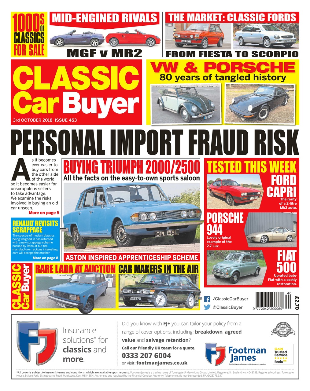 Classic Car Buyer Preview Pages