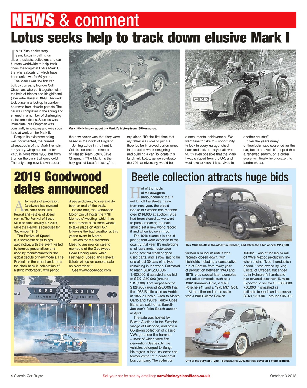 Classic Car Buyer Preview Pages