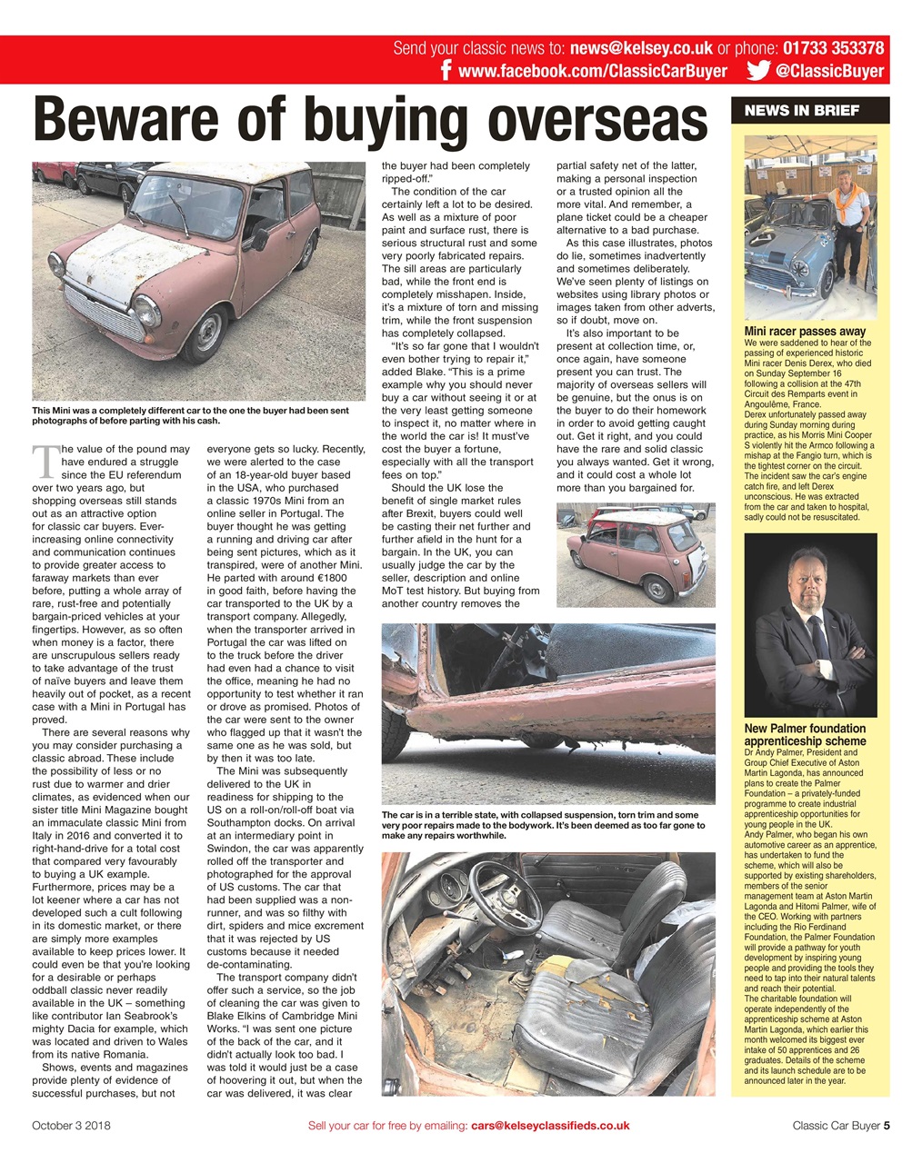 Classic Car Buyer Preview Pages