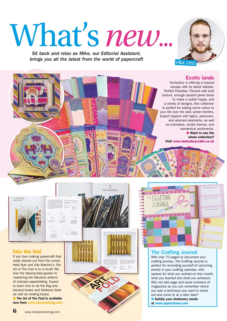 Simply Cards & Papercraft Preview Pages