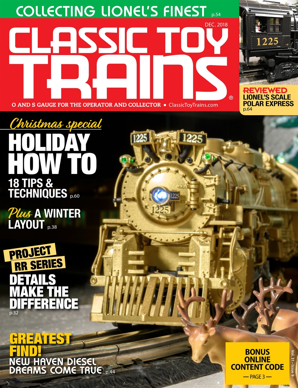 Classic Toy Trains Preview Pages