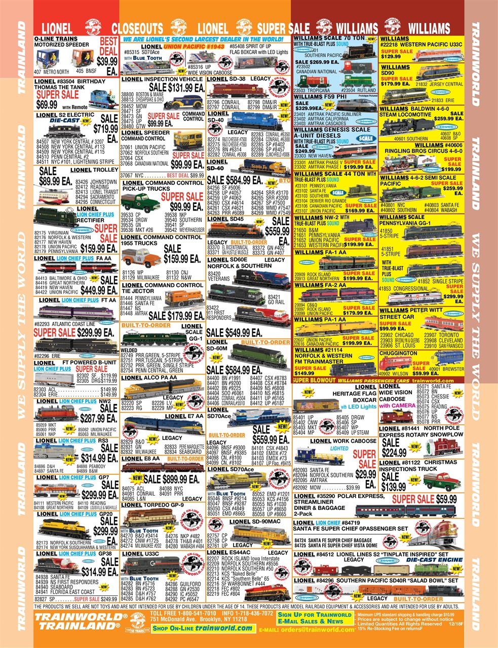 Classic Toy Trains Preview Pages
