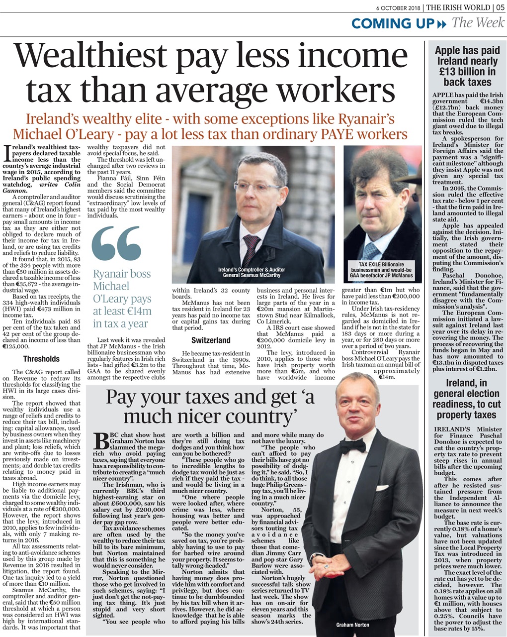 Irish World Preview Pages