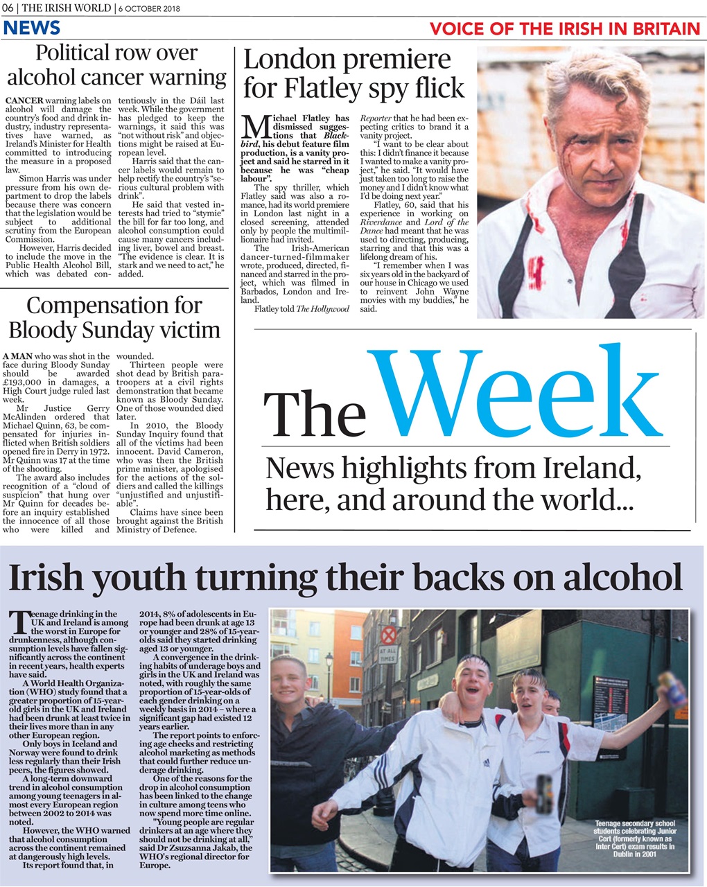 Irish World Preview Pages