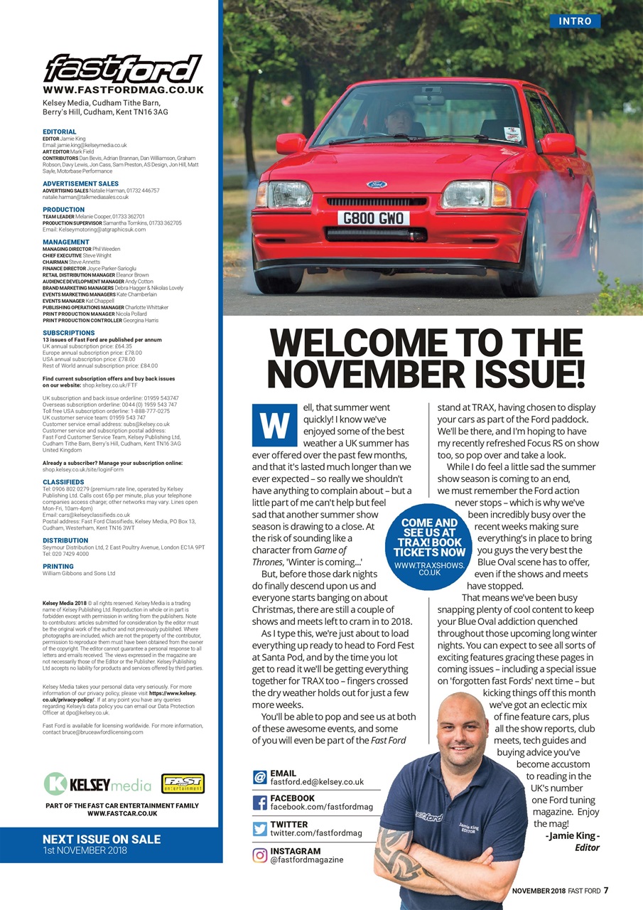 Fast Ford Preview Pages