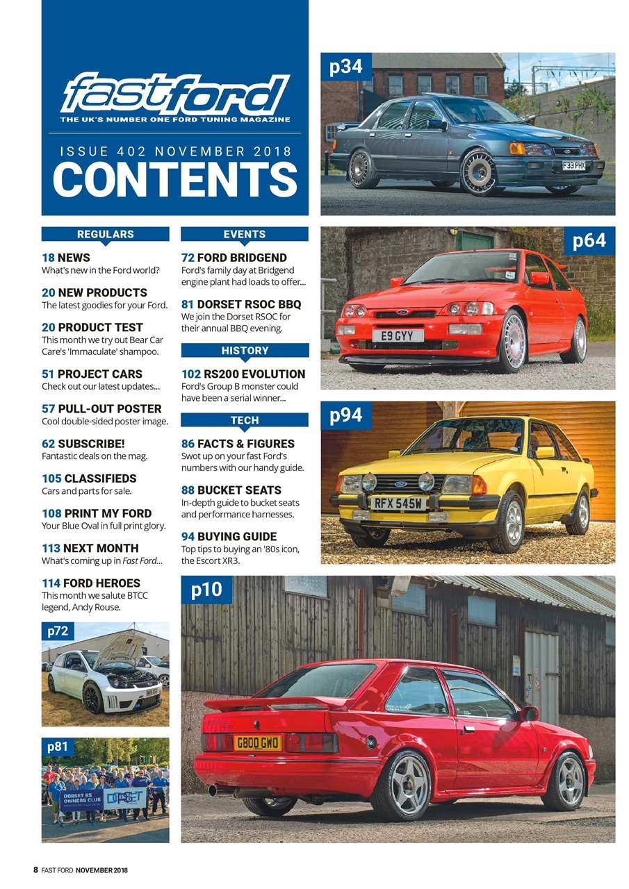 Fast Ford Preview Pages