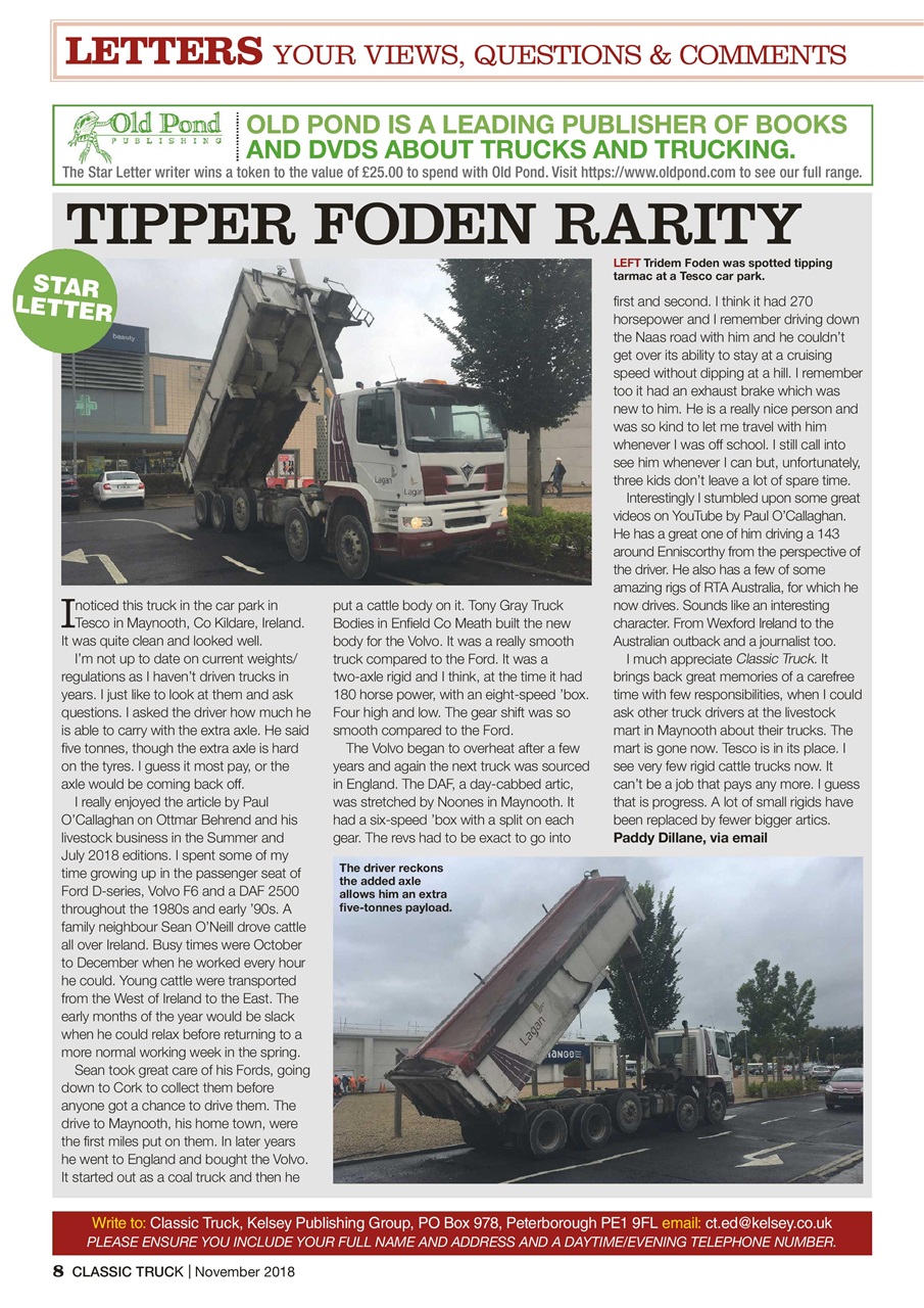 Classic Truck (OLD) Preview Pages