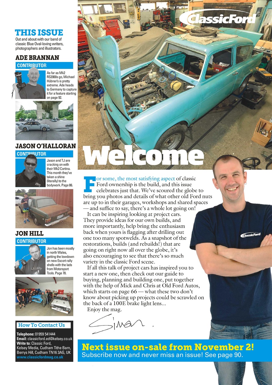 Classic Ford Preview Pages