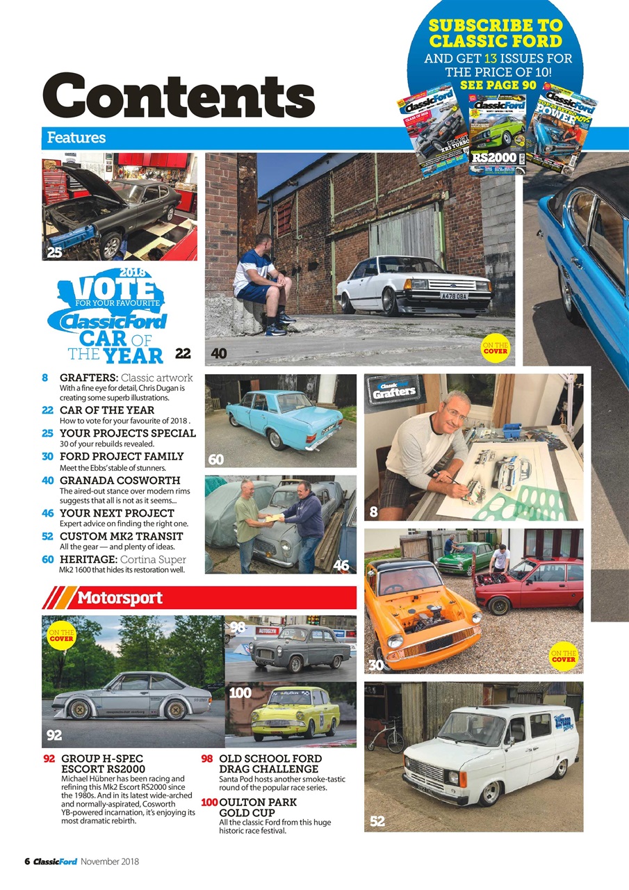 Classic Ford Preview Pages