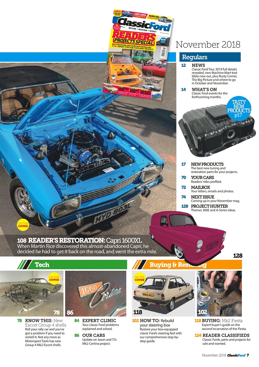 Classic Ford Preview Pages