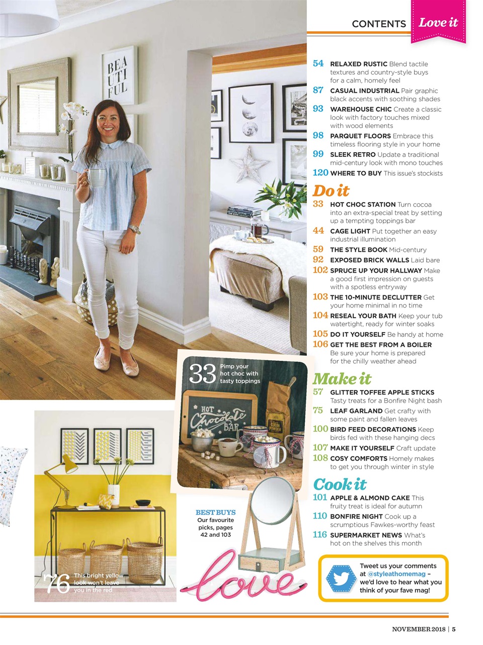 Style at Home Preview Pages