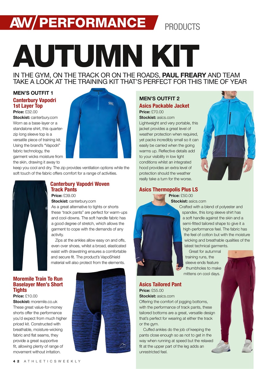 AW – Athletics Weekly Magazine Preview Pages