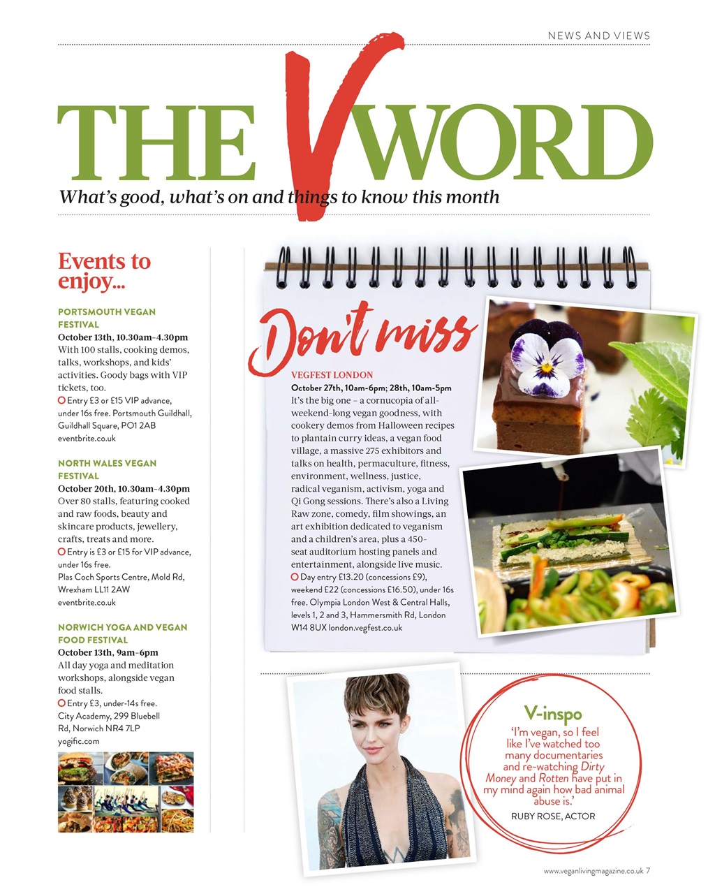 Vegan Living UK Preview Pages