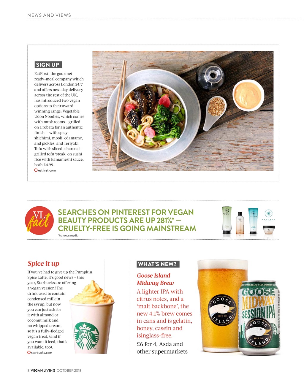 Vegan Living UK Preview Pages