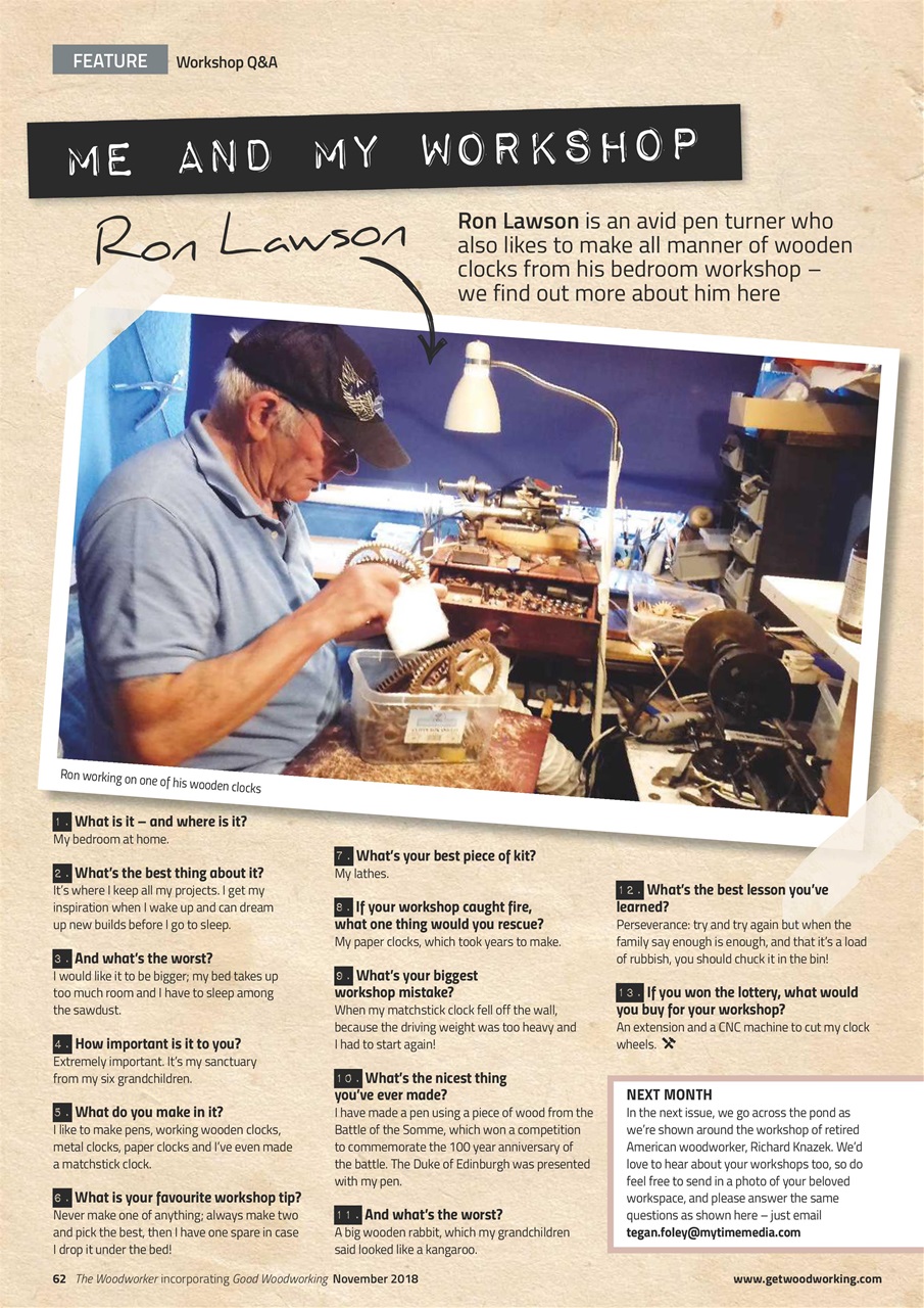 The Woodworker Magazine Preview Pages