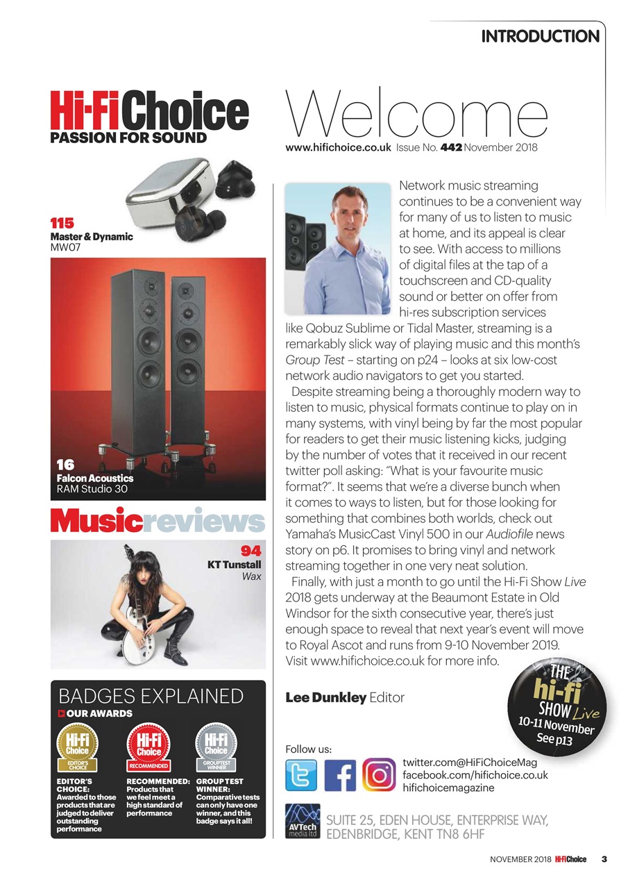 Hi-Fi Choice Preview Pages