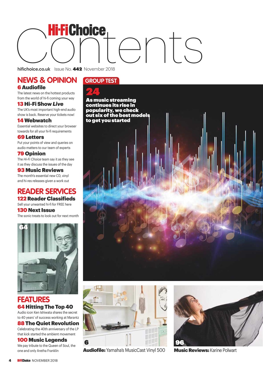 Hi-Fi Choice Preview Pages